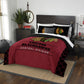 Blackhawks OFFICIAL Draft Full/Queen Comforter & Sham Set(D0102HXM1JA.)