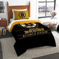 Bruins OFFICIAL National Hockey League, Bedding, Draft Twin Printed Comforter (64x 86) & 1 Sham (24x 30) Set by The Northwest Co