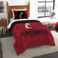 Cincinnati OFFICIAL Collegiate Modern Take Twin Comforter & Sham Set(D0102HXM6KY.)