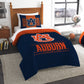 Auburn OFFICIAL Collegiate Modern Take Twin Comforter & Sham Set(D0102HXM6ZV.)