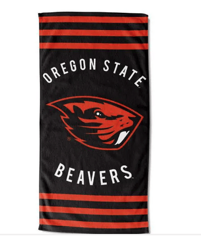 OregonState OFFICIAL Collegiate Stripes Beach Towel(D0102HXV1YU.)