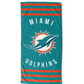 Dolphins OFFICIAL Stripe Beach Towel(D0102HXV66U.)