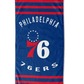 76ers OFFICIAL National Basketball Association, Stripe 30x 60 Beach Towel - by The Northwest Company(D0102HXV6PA.)