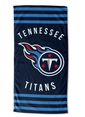 Titans OFFICIAL Stripe Beach Towel(D0102HXV6ZY.)