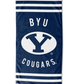 BYU OFFICIAL Collegiate Stripes Beach Towel(D0102HXVYBW.)