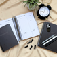 2027 Black Leather Look Weekly Planner Basic Bundle