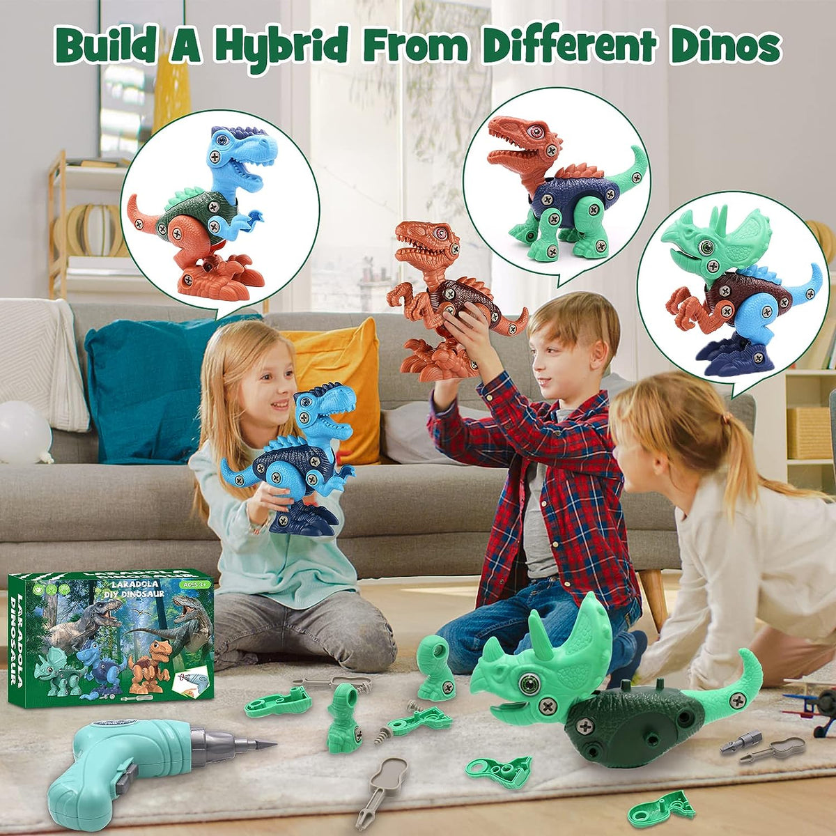 Dino Deconstruction STEM Set