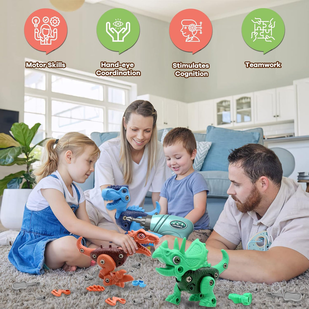 Dino Deconstruction STEM Set