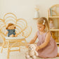Blossom Dreams Girls Bedroom Rattan Decorative Flower Chair