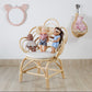 Blossom Dreams Girls Bedroom Rattan Decorative Flower Chair