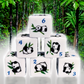 (White) Panda Dice | Printed d6 Dice Featuring Fantasy Animal Numbered