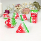 Watermelon  | 7-Dice Resin Dice Set DND Dice Layered Dice