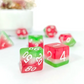 Watermelon  | 7-Dice Resin Dice Set DND Dice Layered Dice