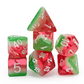 Watermelon  | 7-Dice Resin Dice Set DND Dice Layered Dice