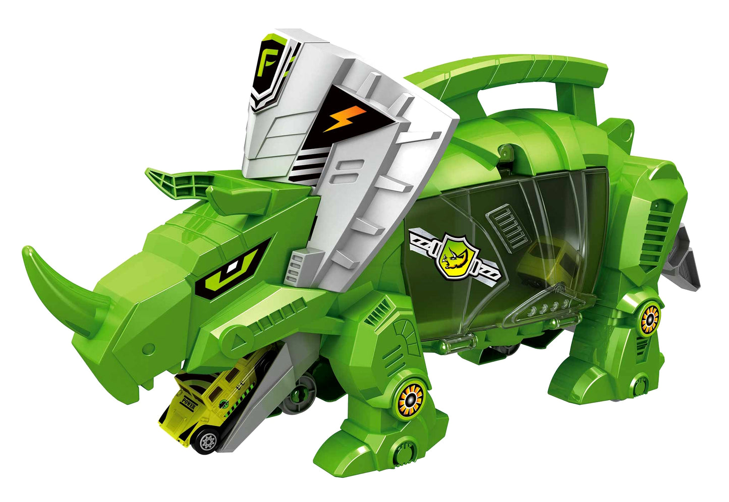 Dinosaur Storage Carrier, Includes Dinosaur And Cars