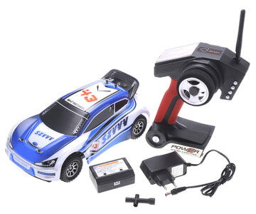 1:18 Rc 2.4Gh 4Wd Remote Control Rally Car (Blue)