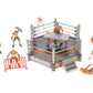 Smack, Wrestling Stage Ring With 12 Figures