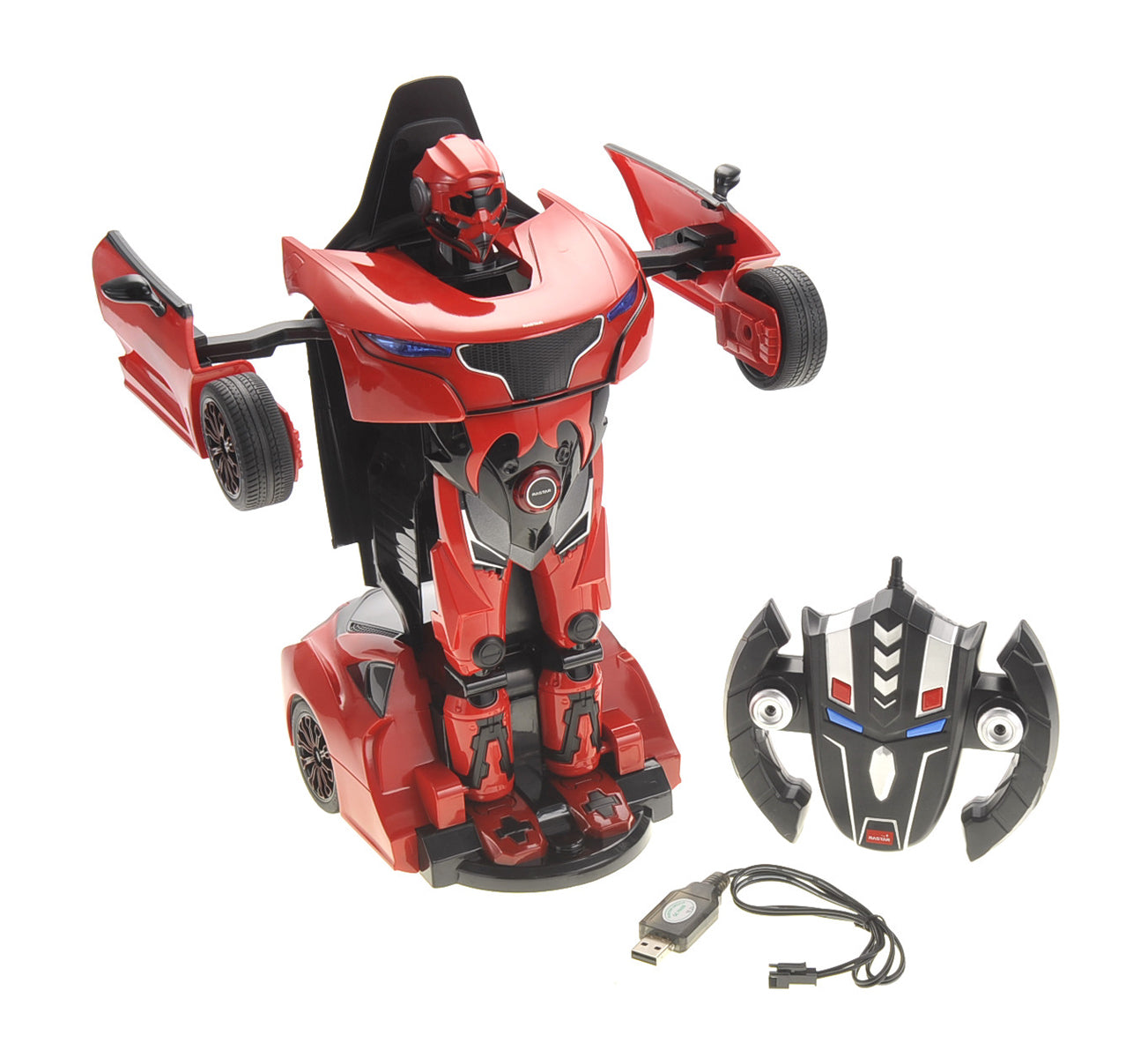 1:14 Rs Transformer 2.4G Robot Car (Red)