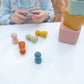 Mini Silicone Peg Dolls – Set of 6 | LYTL®️