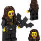 Prince of Darkness Rocker Custom Minifig – Metal Legend with Mic & Shades