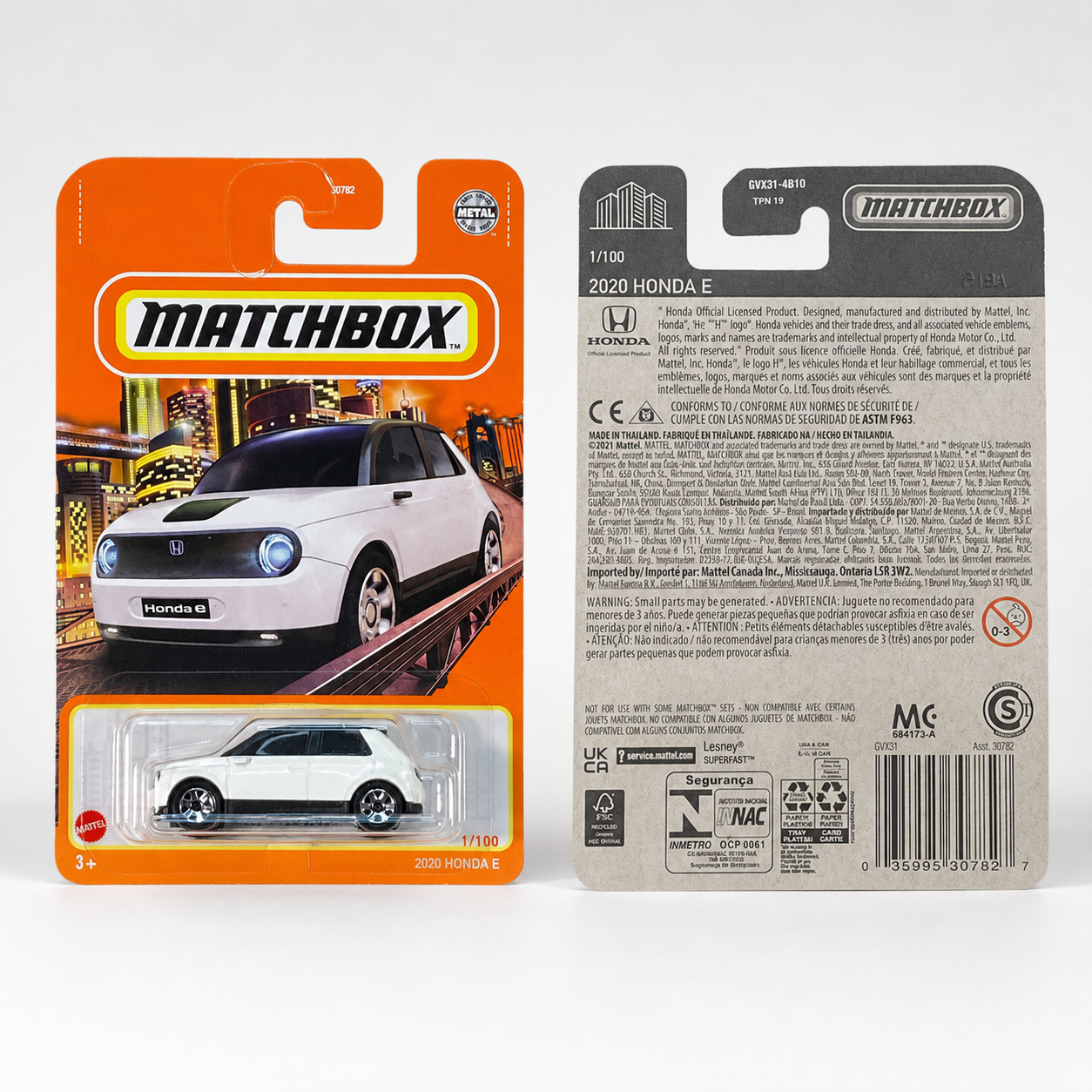 Matchbox 2020 Honda E | Matchbox Series 1/100