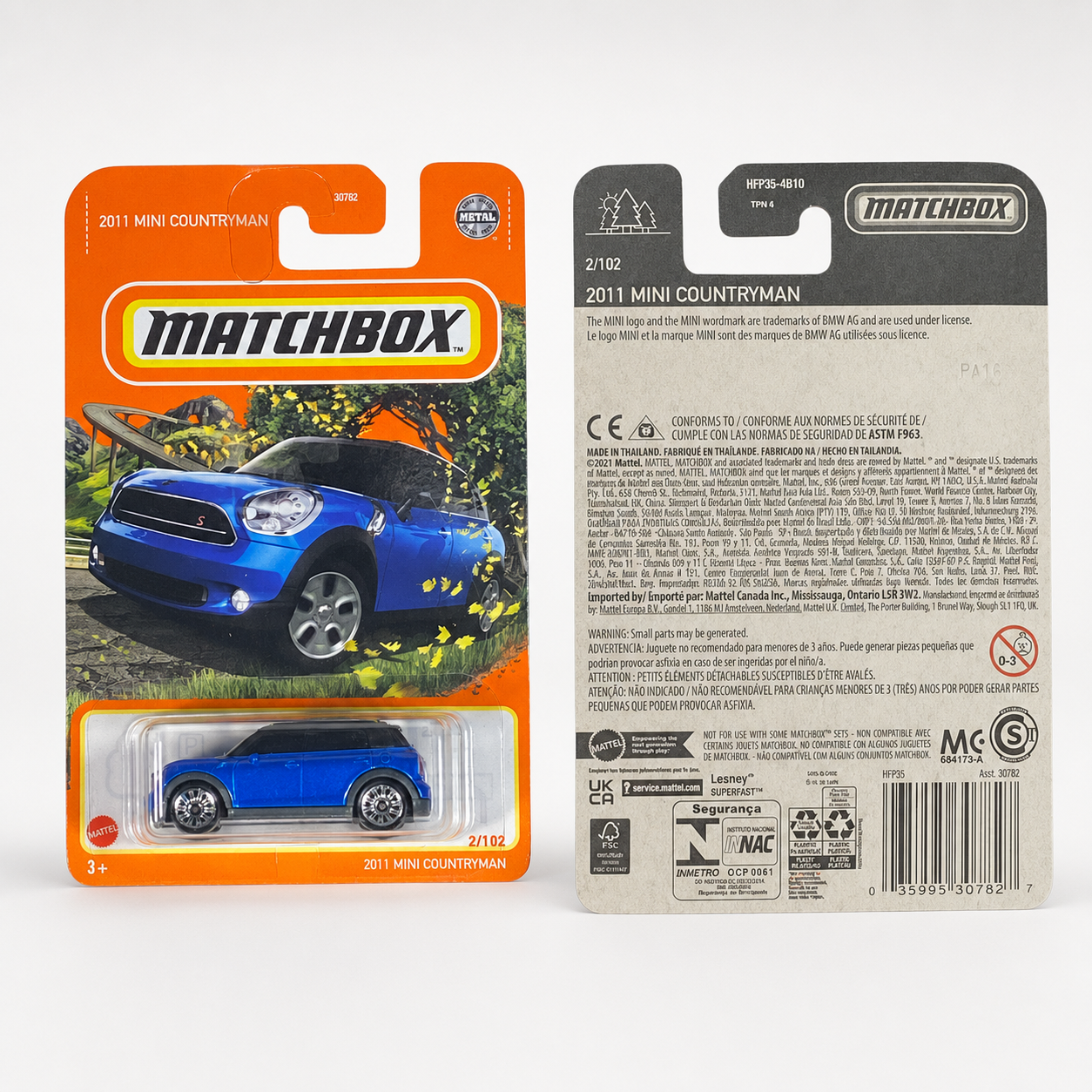 Matchbox 2011 Mini Countryman | Matchbox Series 2/102