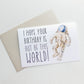 Out of This World Birthday Greeting Card