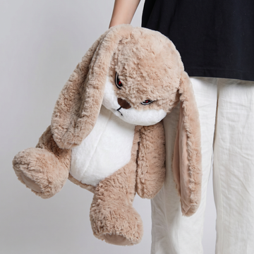 Angry Rabbit Plush Toy – Cute Kawaii Stuffed Animal Doll