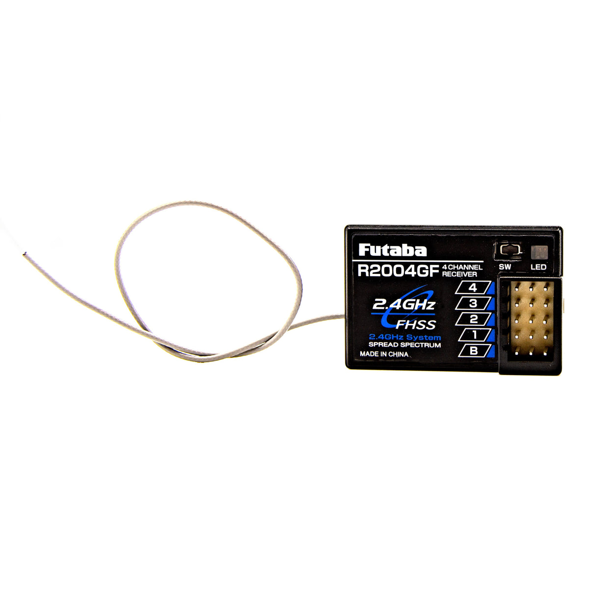 Futaba R2004GF FHSS 4-Channel Receiver | 2.4GHz Compact Surface