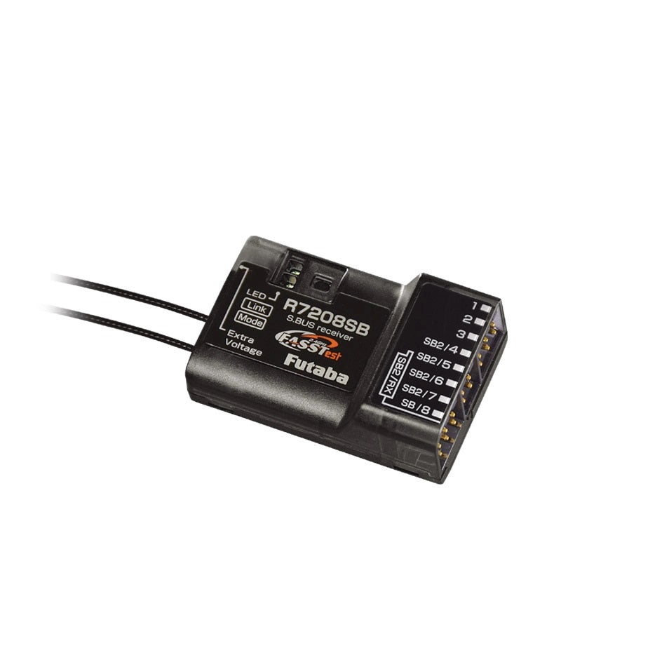 Futaba R7208SB FASSTest 8-Channel Receiver | Built-in FDL Aircraft S.Bus2 HV