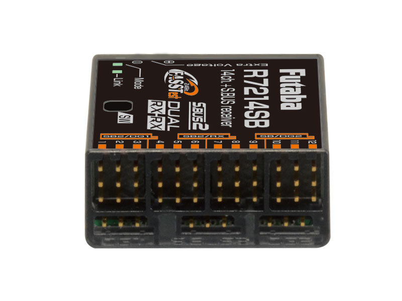 Futaba R7214SB FASSTest 14-Channel Telemetry Receiver | S.Bus2 HV Aircraft 2.4GHz