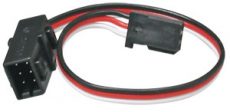 Futaba 6-Inch Heavy Duty Dual Servo Y-Harness | J Connector AEC-16