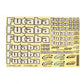 Futaba Decal Sheet for Surface Vehicles | Team Futaba Stickers