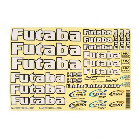 Futaba Decal Sheet for Surface Vehicles | Team Futaba Stickers