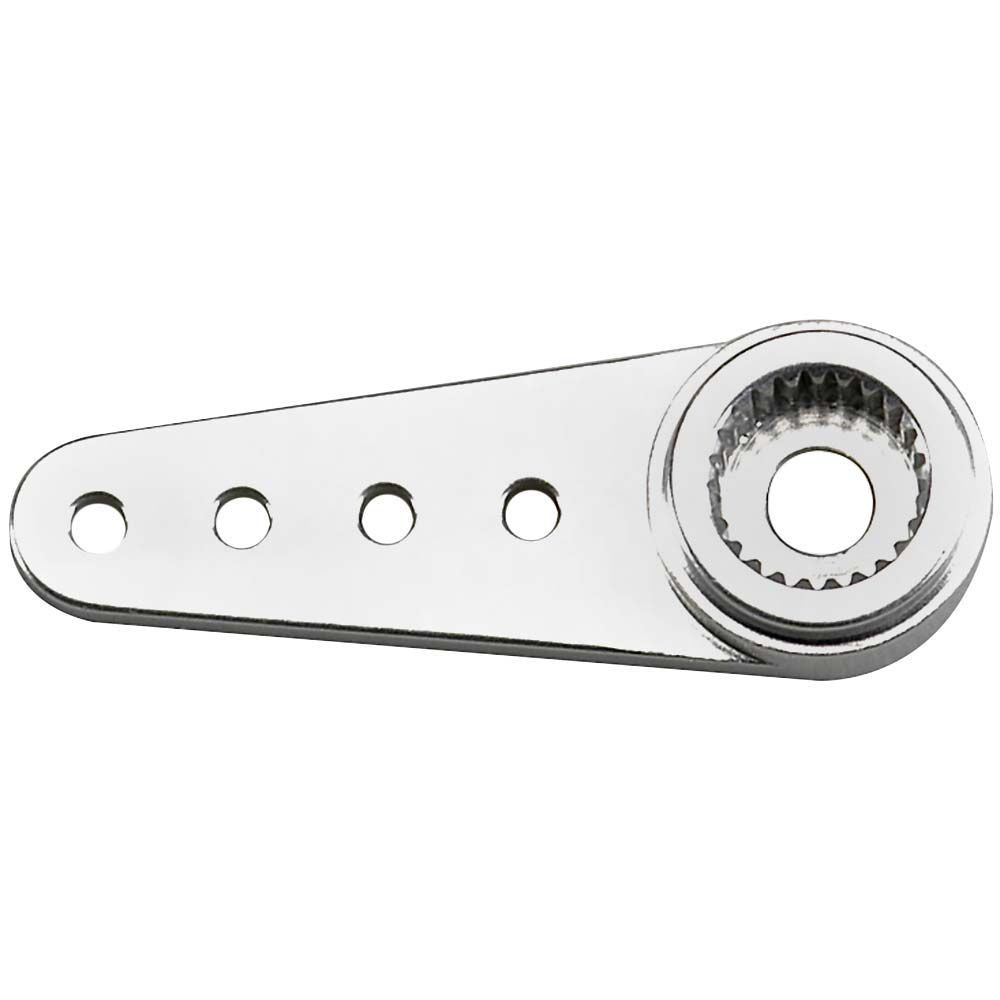 Futaba 1-Inch Single Silver Aluminum Servo Horn | Standard Spline Compact