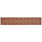 *Burgundy Star Woven Runner, 72&Quot;