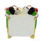 Bellissimo Glass Santa On Throne Ornament