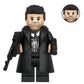 Caped skull Vigilante Urban Enforcer Minifig