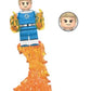 Flame Flight Hero Custom Minifig