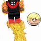 Flame Flight Hero Custom Minifig