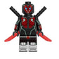 Red Mercenary Custom Minifig 2099