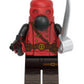 Red Mercenary Custom Minifig