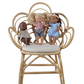 Blossom Dreams Girls Bedroom Rattan Decorative Flower Chair