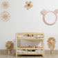 The Solstice Heirloom Rattan Doll Bunk Bed