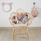 Blossom Dreams Girls Bedroom Rattan Decorative Flower Chair
