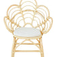 Blossom Dreams Girls Bedroom Rattan Decorative Flower Chair
