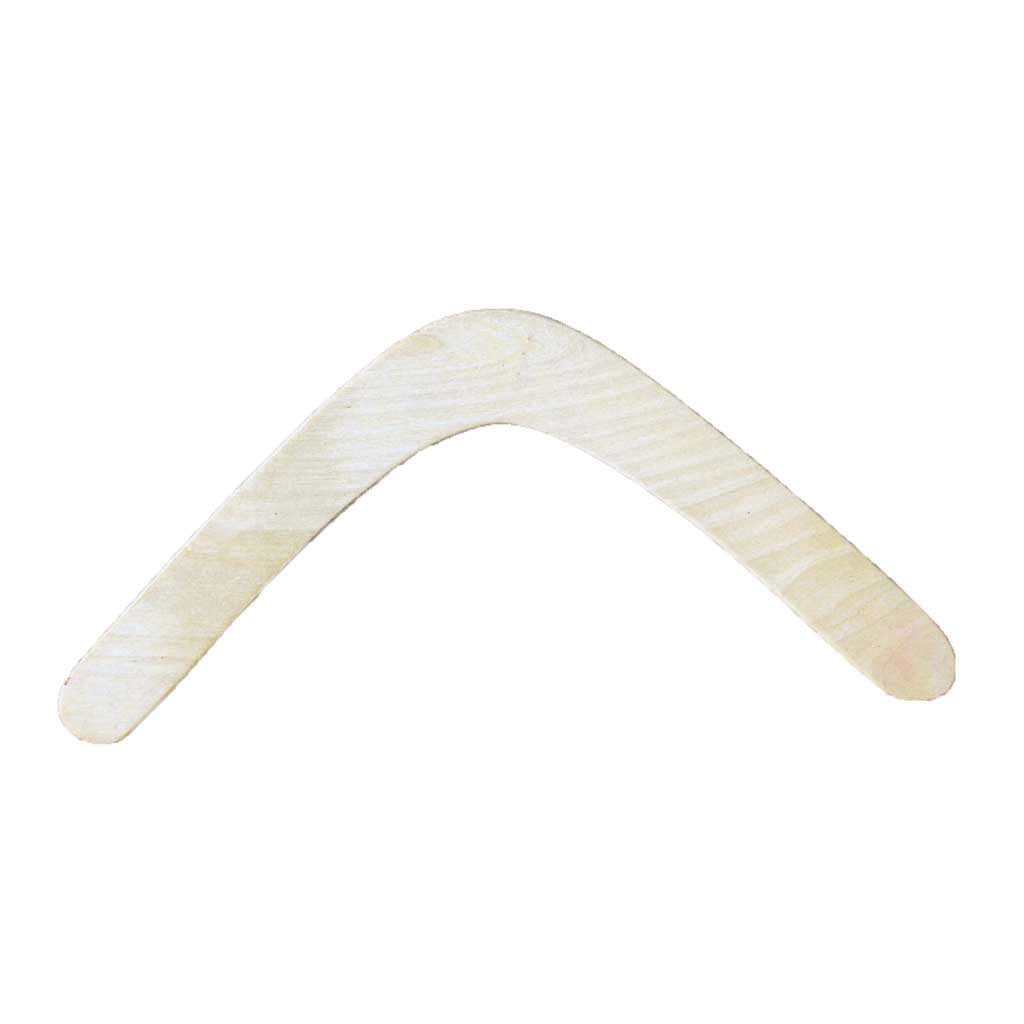 Glacier Wooden Boomerangs -  beginner returning boomerang in traditional shape