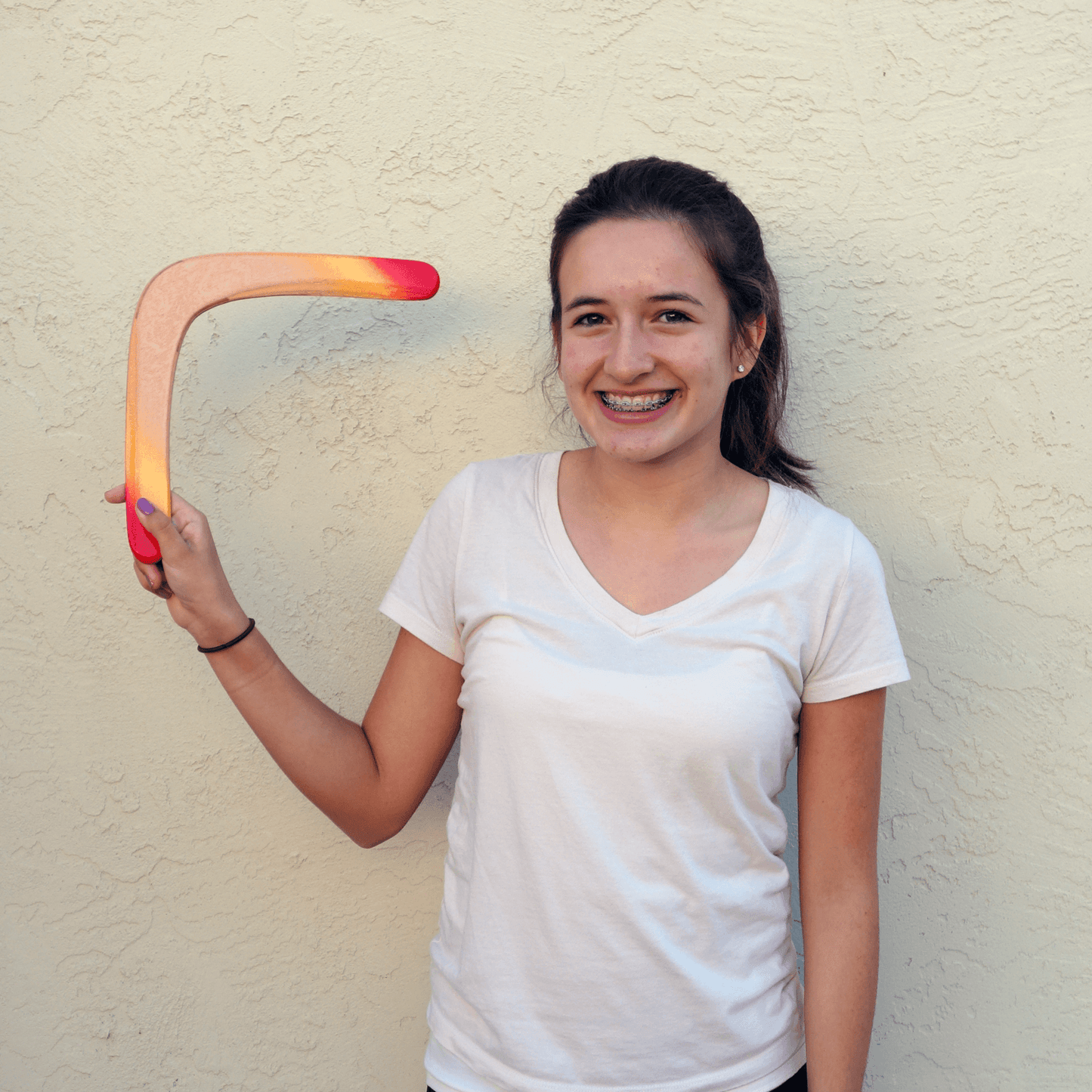 Glacier Wooden Boomerangs -  beginner returning boomerang in traditional shape