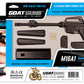 GoatGuns Mini 16X Scope for Barrett .50, AR & Bullpup Models "” Die-Cast Metal