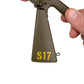 GoatGuns 1/2.5 Scale Die Cast 1911 Hand Gun Model "” Polished Black
